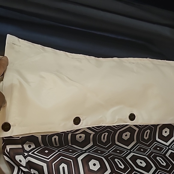 #28 NWT ASHRO 2PC SIZE 16 BEIGE/BROWN SATIN SUIT - Picture 2 of 6